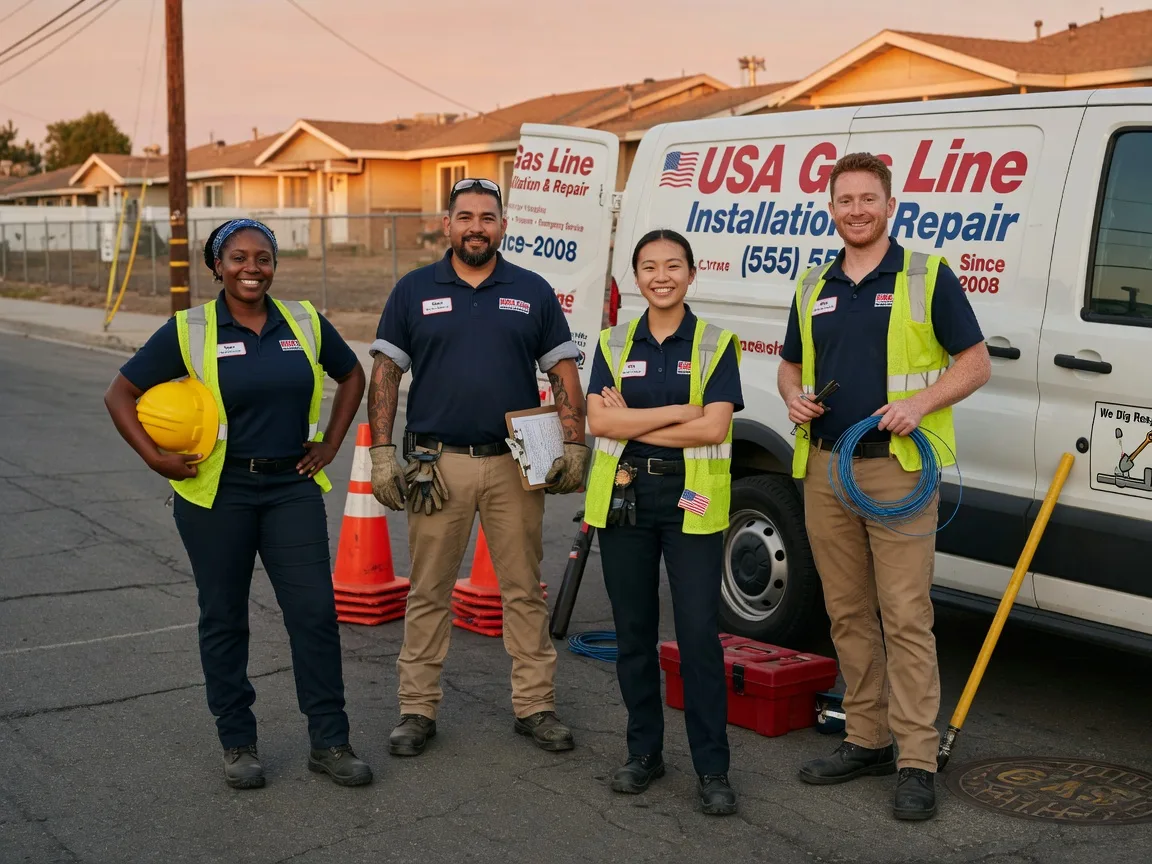 Gas Line Installation company in Elmore City, OK